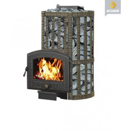 Чугунная печь для бани Везувий Ураган Ковка 28 (224)